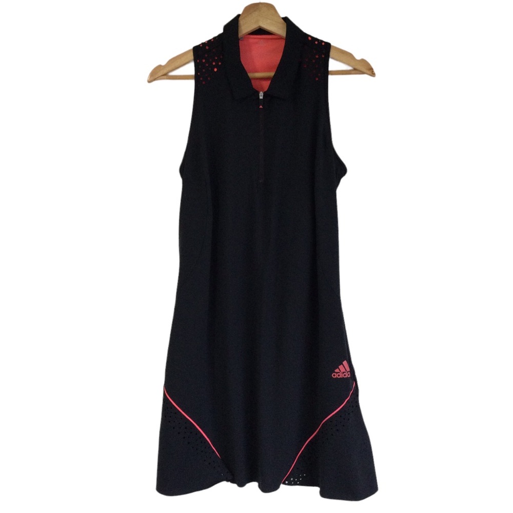 Adidas Women’s Color Pop Golf Dress Pink/Black Sz M